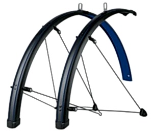 SKS Bluemels Stingray 28'' 45 mm Ön/Arka Çamurluk Seti - Mavi