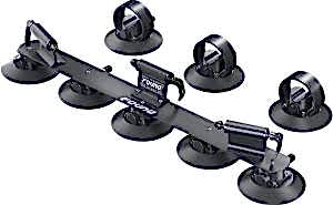 Bisico Fovno Üç Bisiklet için Araç Tavan Üstü Vakumlu Bisiklet Taşıyıcı