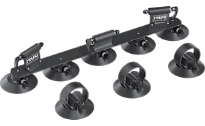 Bisico Fovno Üç Bisiklet için Araç Tavan Üstü Vakumlu Bisiklet Taşıyıcı