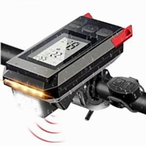 XBYC 6145 MT-088 Usb Şarjlı Ön Işık Korna Km Saati 450 Lümen