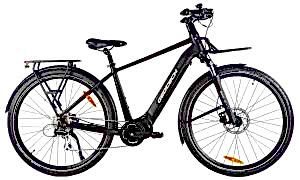 Geotech Atlas 28 Jant Elektrikli Şehir Tur Bisikleti Mat Siyah 2025