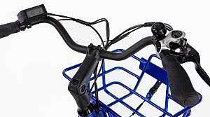 Geotech Trio Deluxe Elektrikli Üç Tekerlekli Kargo Bisikleti Mavi 2025